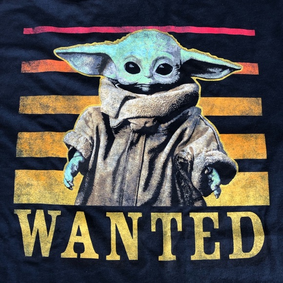 Star Wars Grogu Wanted T-Shirt - Picture 2 of 3